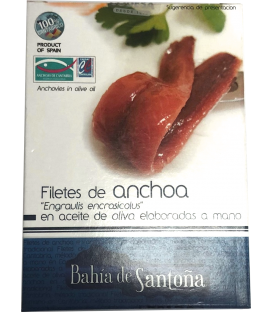 Más sobre Anchoa Gourmet Aceite de Oliva Bahia de Santoña 80 gr.