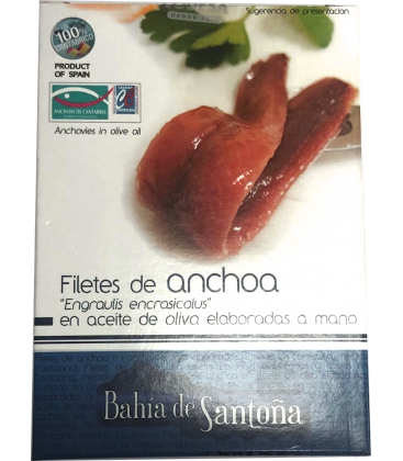 Anchoa Gourmet Aceite de Oliva Bahia de Santoña 80 gr.
