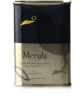 Aceite de Oliva Virgen Extra Merula de Marqués de Valdueza Lata de 175 ml.
