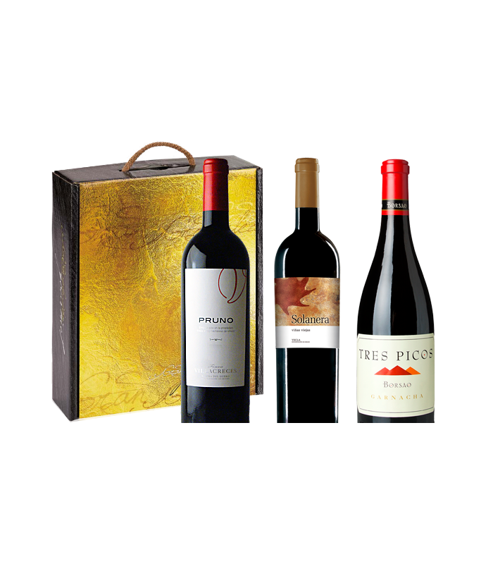 Pack de regalo 3 - Embutidos de calidad y vino de crianza