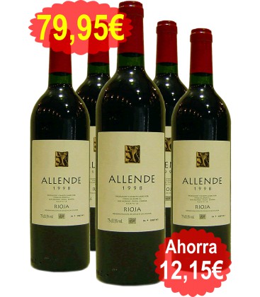 6 Botellas Allende 2002